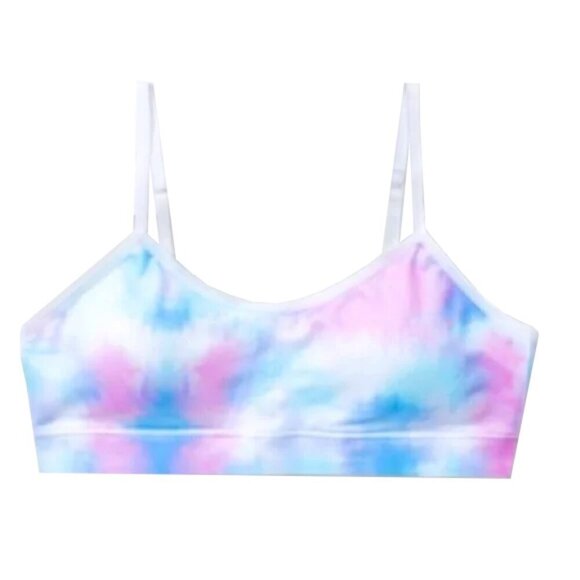 ❤️ 🆕 ART CLASS GIRLS seamless bra tie dye size medium - Picture 1 of 4